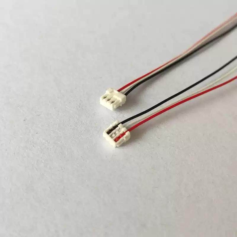 0.8mm间距端子线刺破式连接器电子线 2P3P4P5P6P8P10P12P单双头