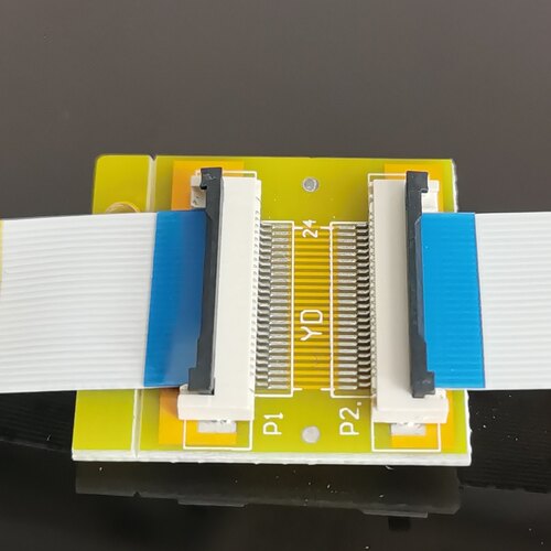 ffc软排线延长板座转接板间距0.5/1mm4p6p8p10p12p14p24p16p-60P