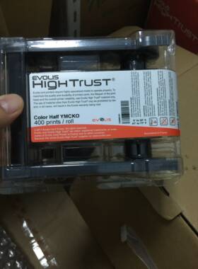 EVOLIS ZENIUS/PRIMACY证卡打印机半格1/2YMCKO彩带R5H004NAA色带