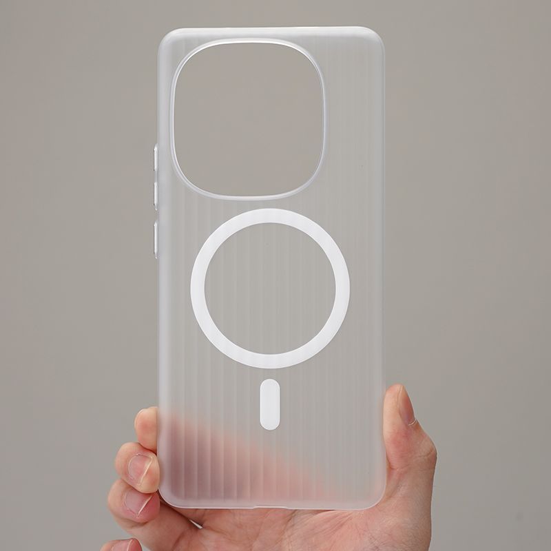 iQOOZ10Turbo+磁吸手机壳竖瓦楞条纹Z10TurboPro全包防摔磨砂硬壳