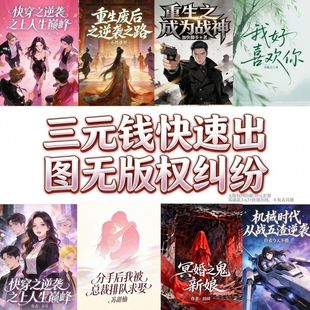 番茄飞卢起点纵横设计制作奇迹塔读17K晋江书耽创世网文小说封面