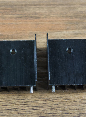 2SA1930/2CS5171 MJE15032/MJE15033等中功率管专用小型铝散热器