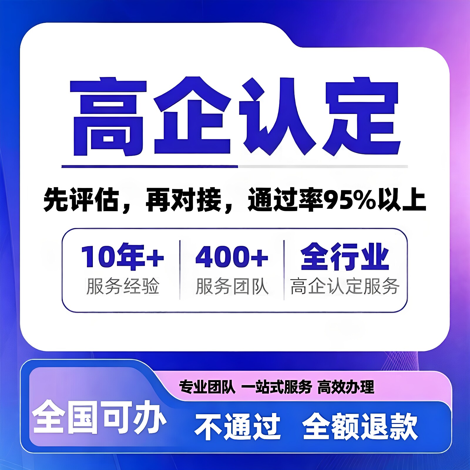 国家高新技术企业认定申报高新复审撰写立项报告申请高新全国服务 - 实物图