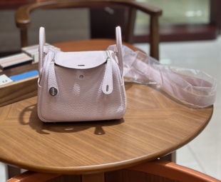 非品控玩家勿扰！手工蜡线LD19 原厂TC皮梦幻粉紫拼奶油白医生包