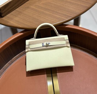 非品控玩家勿扰！手工凯莉包二代19手掌纹EP牛皮米尔顿黄钯金银扣