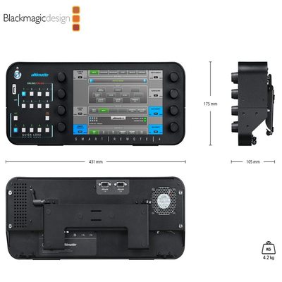 Blackmagic Design Ultimatte 12现场虚拟抠像一键抠像实时合成处