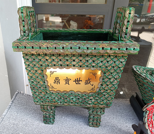 镇宅法器真品古币林正英铜钱剑葫芦鼎铜元宝铜钱船抓鬼战国金钱剑