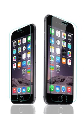 适用iphone16promax钢化玻璃膜15苹果678p手机11/13贴膜Xsmax/XR/12网红14plus情侣13pro高级感12pro新款11女