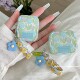 ins韩系蓝色郁金香适用airpods4耳机套pro3新款 2女 airpodspro2保护套3代苹果无线蓝牙耳机壳二三代airpods1