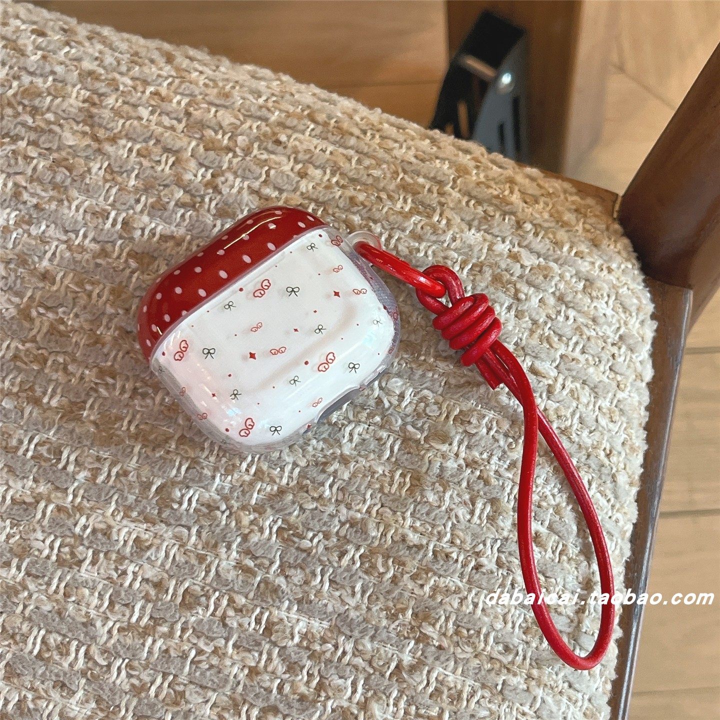 ins风撞色蝴蝶结翅膀适用airpods4耳机套pro3新款airpodspro2保护套3代苹果无线蓝牙耳机壳二三代airpods1/2,3C数码配件,耳机保护套,淘宝优惠券,粉丝福利购,淘宝优惠卷