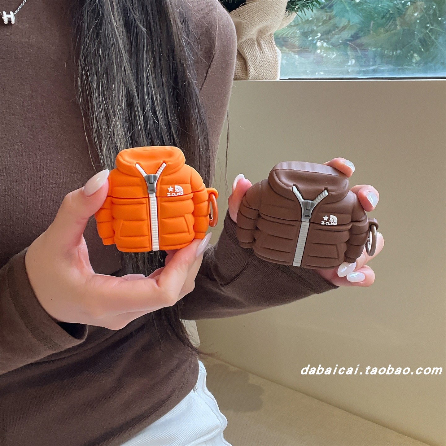 airpodspro3耳机套创意羽绒服