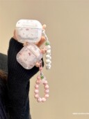 小碎花樱桃兔子适用airpods3耳机套4代男女pro二代airpodspro2保护套新款 苹果无线蓝牙三代airpods2防摔可爱