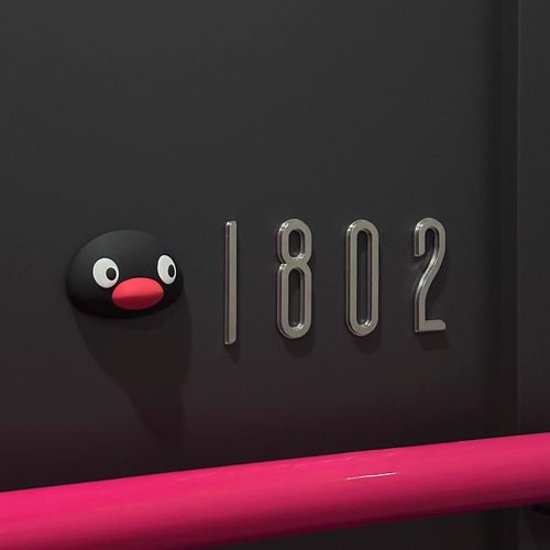 磁吸不锈钢门牌号定制号码牌家用高级感轻奢创意入户门装饰数字贴