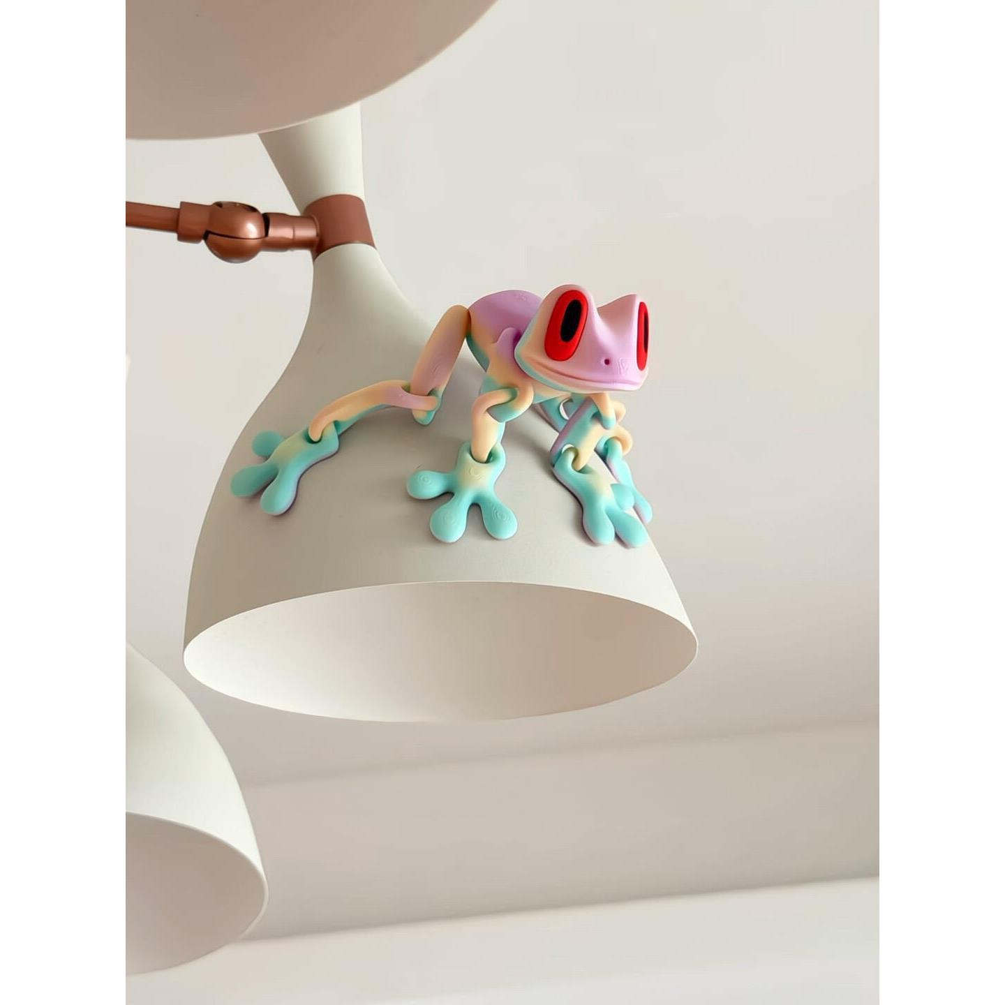 3d打印青蛙磁吸冰箱贴磁贴2025新款装饰个性创意稀奇古怪立体有趣