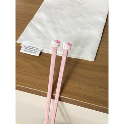 哈喽KT合金筷子家用高档抗菌防霉一人一筷加长防摔防滑2025新款