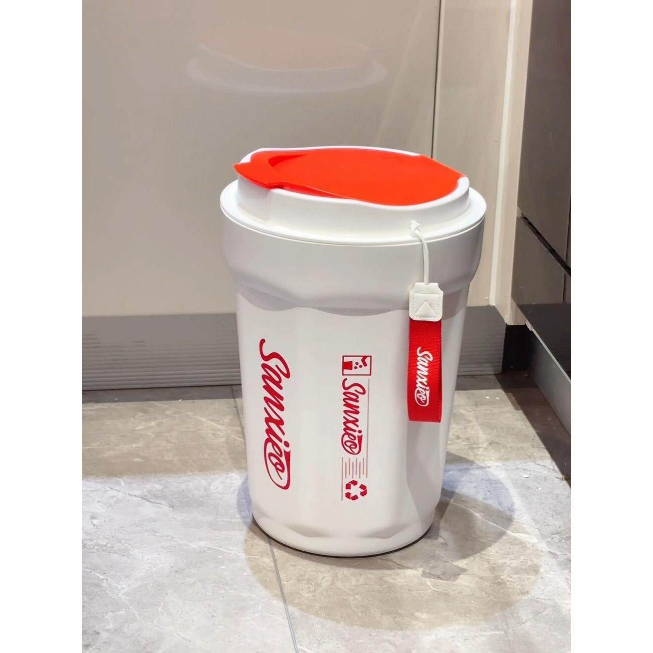 可乐罐垃圾桶高颜值ins风客厅卧室卫生间垃圾桶带盖子家用厨房