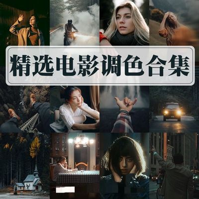 电影LUT插件风光人像LR预设PS滤镜Lightroom达芬奇FCPX剪映PR调色