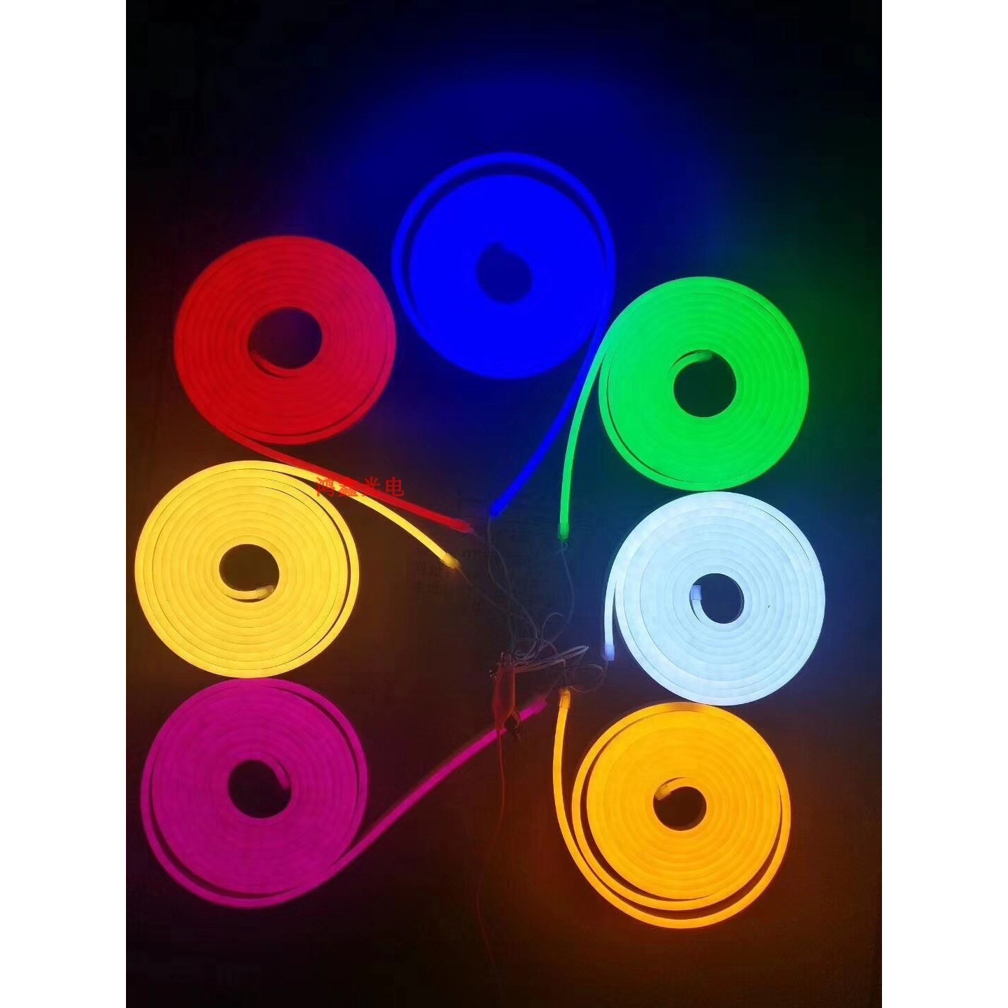 LED220V8X16柔性霓虹硅胶软灯带