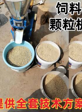 干湿两用家用饲料颗粒机两相电220V小型鸡鸭鹅鱼养殖造粒机高品质