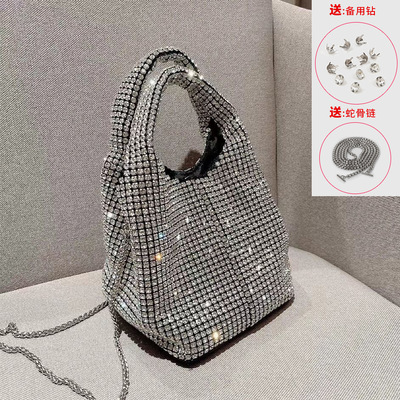 Diamond women's handbag, dinner bag钻石女包手提包晚宴包包