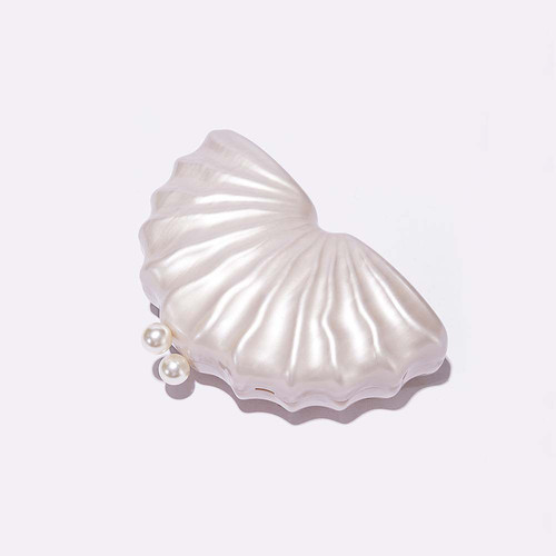 2025 New fashion shell clasp handbag贝壳手拿包