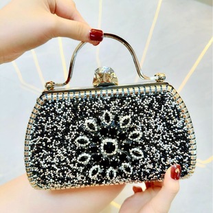 Diamond handbag, cheongsam bag, ladies' bag水钻手提包旗袍包