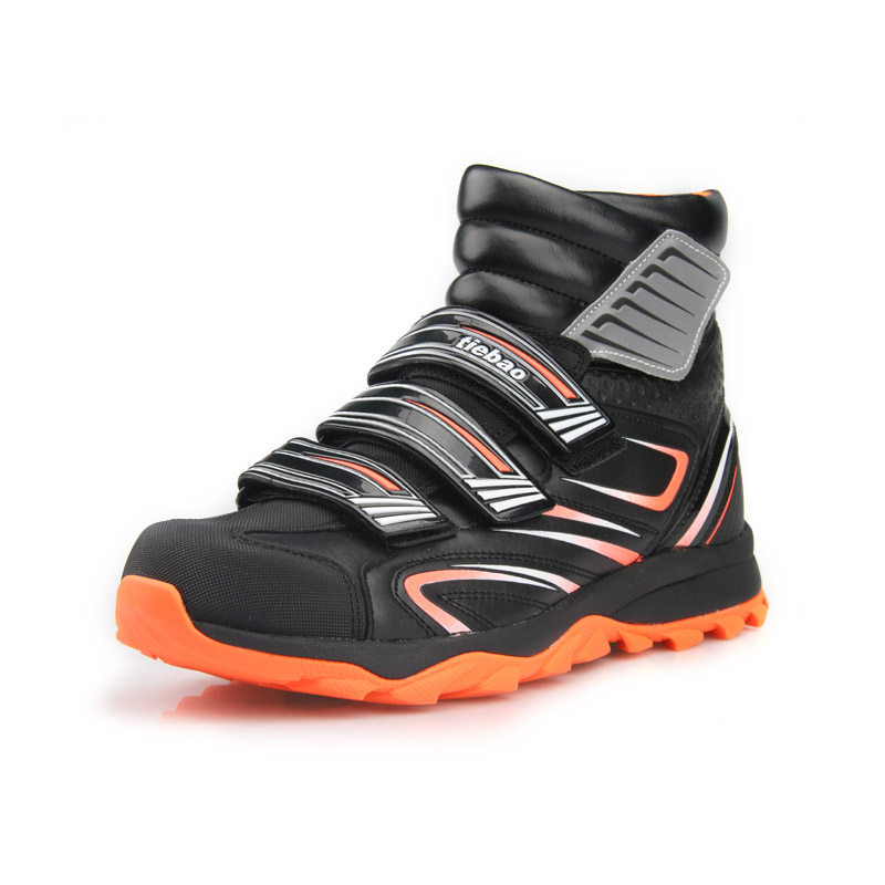 铁豹骑行鞋男山地车锁鞋冬季高帮硬底公路车非锁休闲无锁骑行鞋子