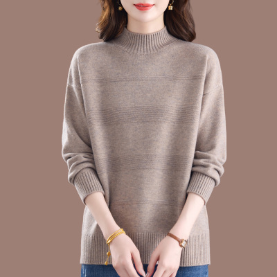半高领毛衣女装秋冬时尚