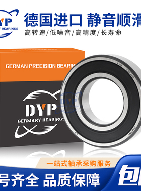 德国DYP深沟球电机轴承 6316 6317 6318 6319 6320 2ZR 2RSR 高速