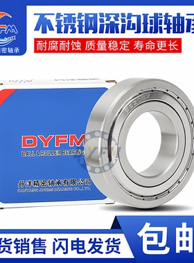 丹洋进口质量不锈钢304深沟球轴承SS6300 6301 6302 6303 6304 ZZ