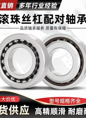 丹洋滚珠丝杠轴承 BS45100 BS50100 BS5590 DB DT DF P5 4