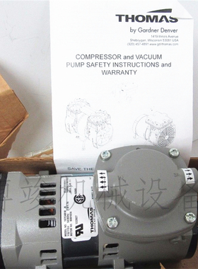 原装美国Thomas托玛斯隔膜排气泵真空泵107CAB18