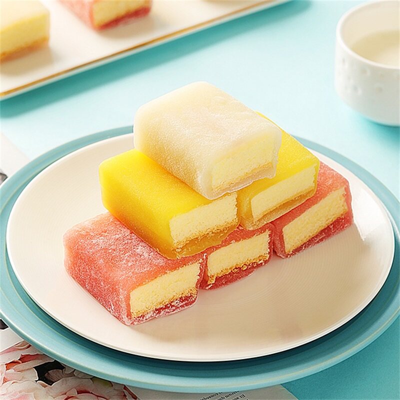 冰皮蛋糕混合口味雪媚娘冰皮麻薯蛋糕休闲零食糕点小吃
