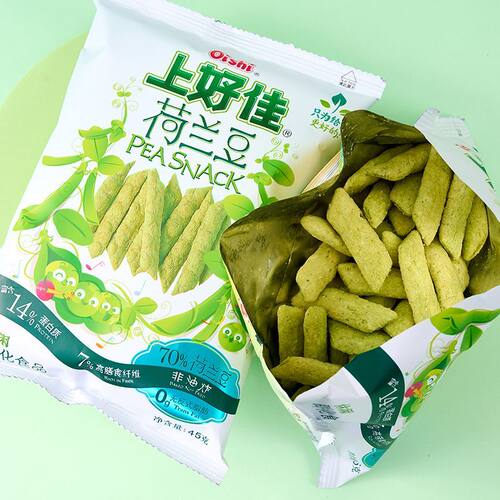 荷兰豆鲜虾片原味豌豆条薯片条大礼包休闲膨化零食整箱