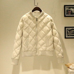 短款棉服外套女2025年秋冬新款棒球服夹克小个子棉衣轻薄羽绒棉袄