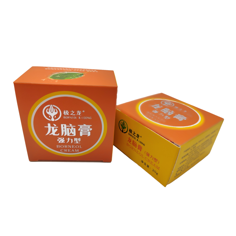 龙脑膏驱蚊止痒蚊虫叮咬推拿按摩紫草膏艾草膏新晃龙脑强力型