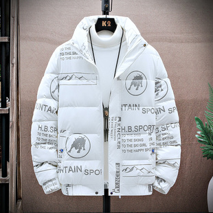 新款棉衣男冬季加厚羽绒棉服韩版学生短款棉袄面包服青年冬天外套