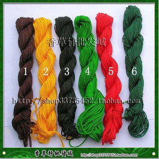 莉斯牌串珠绳线B玉线1.5MM左右DIY文玩手串编织线红绳子9912