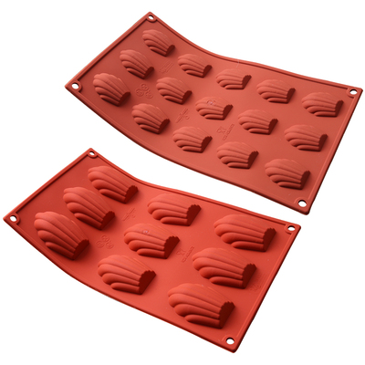 三能慕斯硅胶烘焙silikomart玛德琳模 大号小号贝壳蛋糕模具不沾