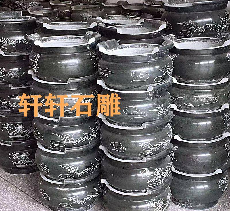 寺庙石雕香炉手工雕刻