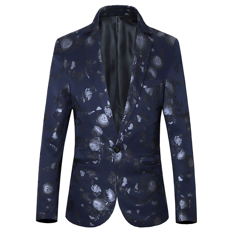 春秋新款男式西装休闲韩版青年修身花色西服外套男装9913-9915p98,男装西服,星座1507