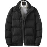 L-8XL冬季新款羽绒服胖子加肥加大立领短款加厚羽绒外套2012-P128，男装羽绒服，星座1507