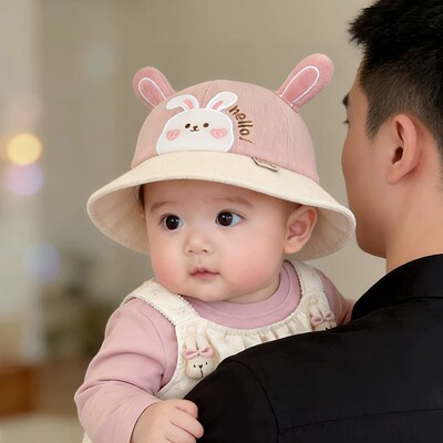 韩版儿童帽子秋冬新款可爱卡通保暖加厚防风渔夫帽男女宝宝盆帽春
