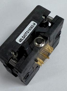 Plastronics48LQ40TS16060美国原装LQFN48烧录座0.4间距6*6座直销