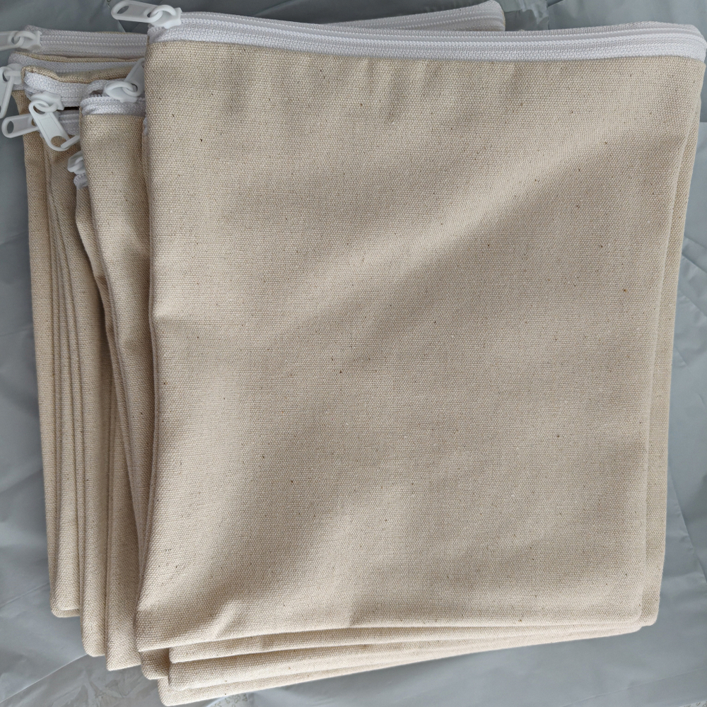 热敷布袋原色棉微波炉加热装海盐石头中草药袋子帆布收纳包空布袋