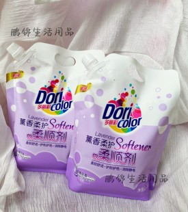 鹏锦多丽彩薰香护衣柔顺剂去静电柔顺衣物1.55千克家庭装官方正品