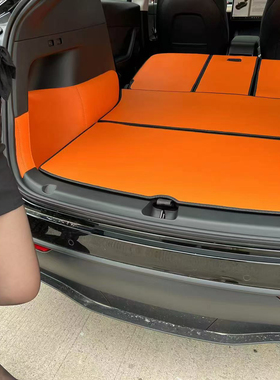 特斯拉model Y model3毛豆丫modely专用真皮全包围后备箱垫尾箱垫