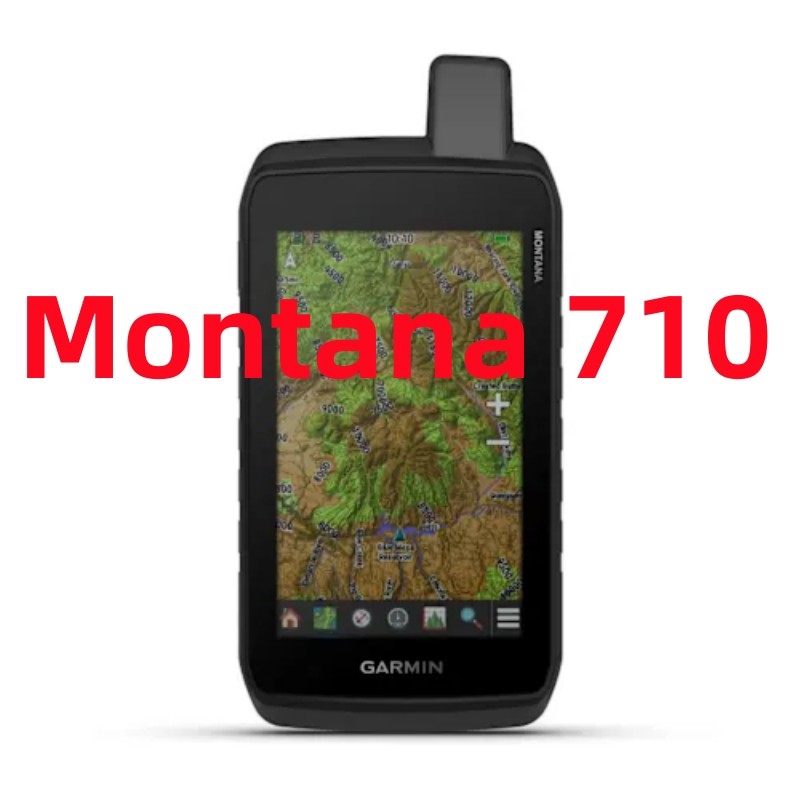 手持gps 佳明蒙大拿710  户外 电子罗盘高度计 车载导航仪