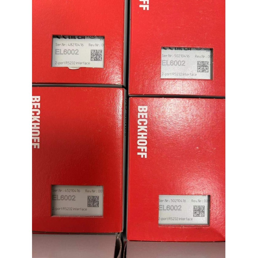 倍福模块EL6002 EL4022 EL2612 EL3102 KL4011 KL3162 EL2624全新