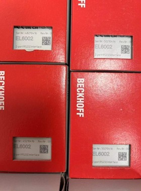 倍福模块EL6002 EL4022 EL2612 EL3102 KL4011 KL3162 EL2624全新